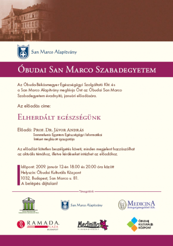 San Marco Szabadegyetem - 2009. január
