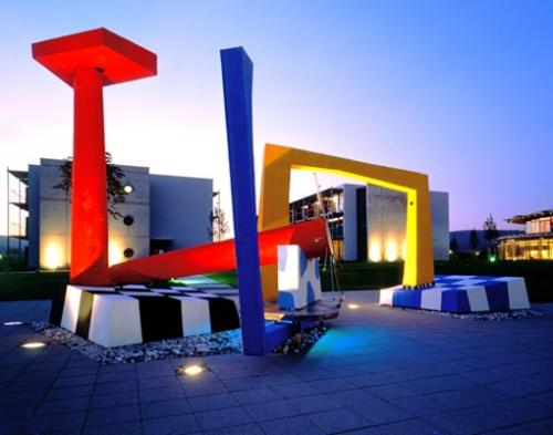 Kilian Leonard Dax: Térkompozíció, Kassel