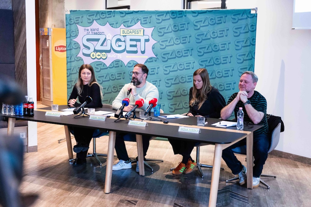 Sziget sajtótájékoztató 2025