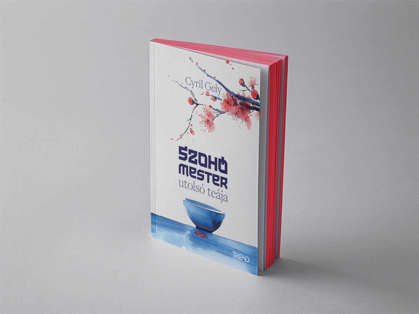 Cyril Gely: Szohó mester utolsó teája, borító