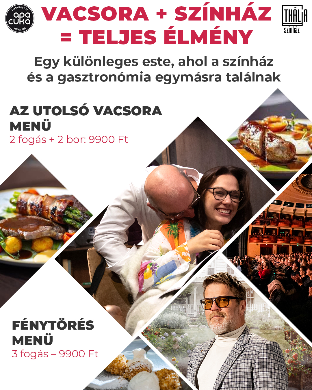 Thália Színház és az Apacuka Étterem kép Thália Színház és az Apacuka Étterem kép