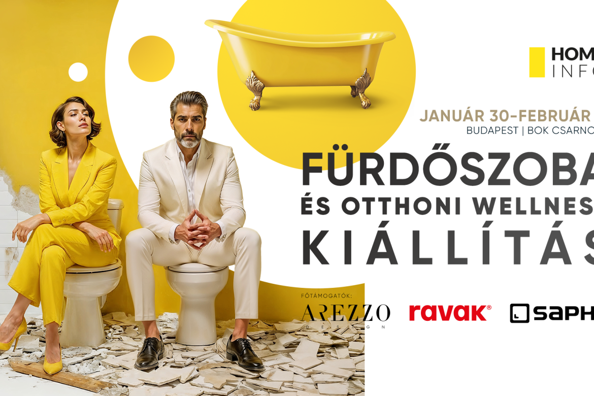 Fürdőszoba & Otthoni Wellness Kiállítás 2026, plakát