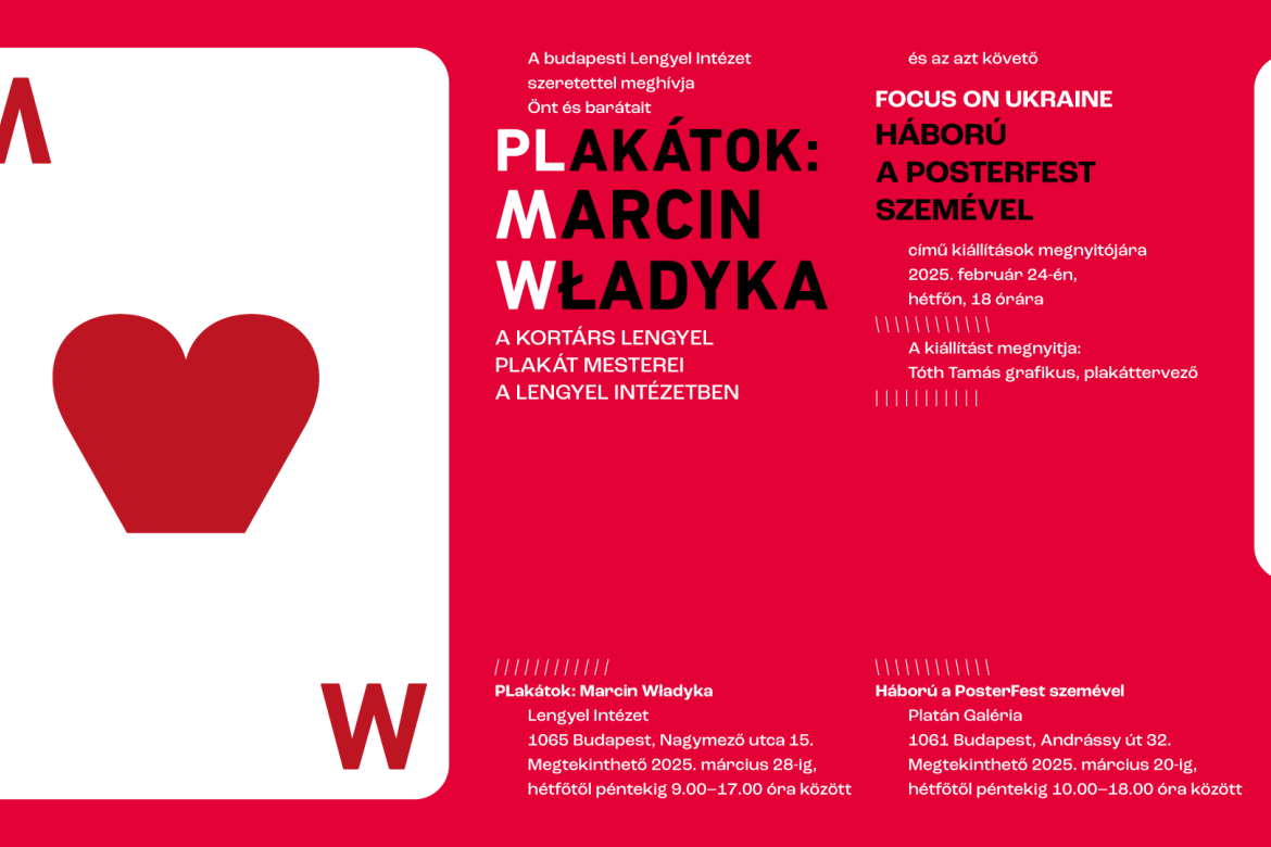 PLakátok: Marcin Władyka, meghívó