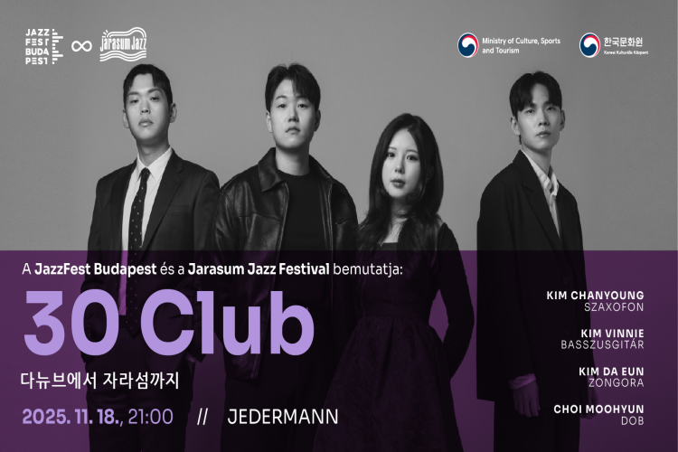 A dél-koreai 30 Club jazz kvartett kép A dél-koreai 30 Club jazz kvartett kép