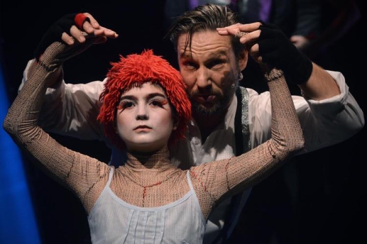 A Bábjátékos kép