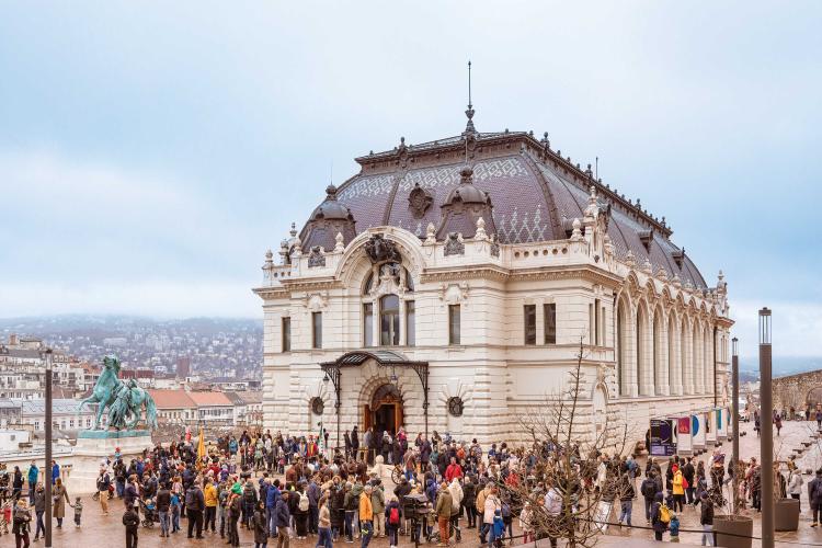 Március 15. Budavári Palotanegyedben kép