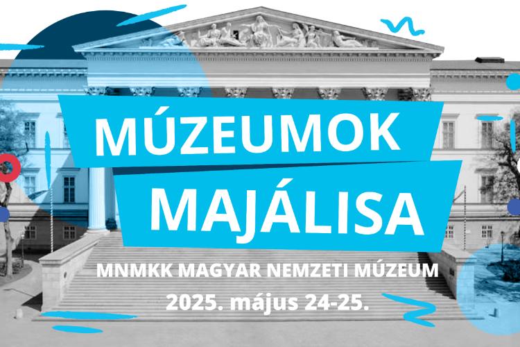 Múzeumok Majálisa 2025, plakát