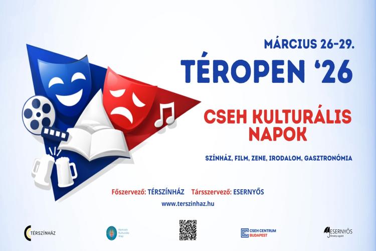 TérOpen ’26 – Cseh Kulturális Napok, plakát