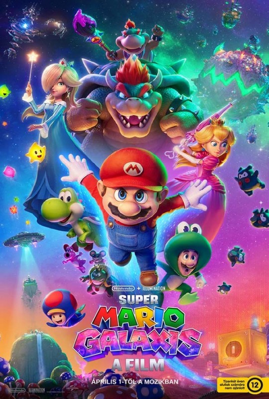 Super Mario Galaxis: A film, plakát